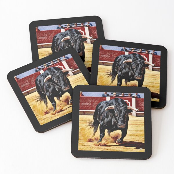 Item preview, The Spanish Fighting Bull the Iberian heterogeneous cattle#2 designed and sold by Helios Be. Lavsh.