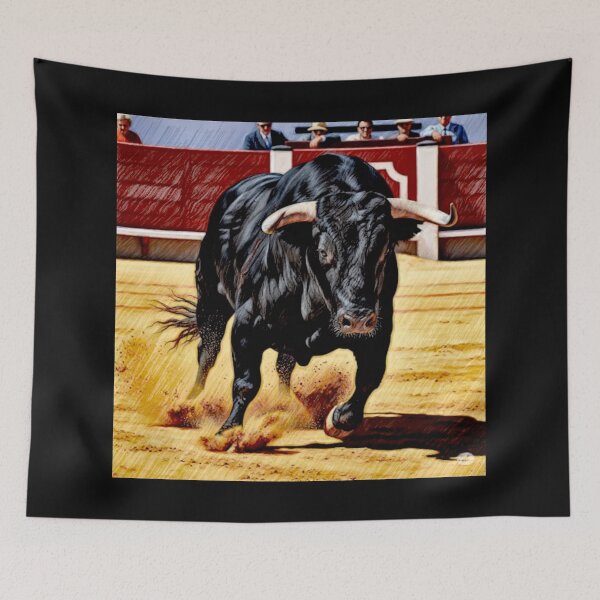 Item preview, The Spanish Fighting Bull the Iberian heterogeneous cattle#2 designed and sold by Helios Be. Lavsh.