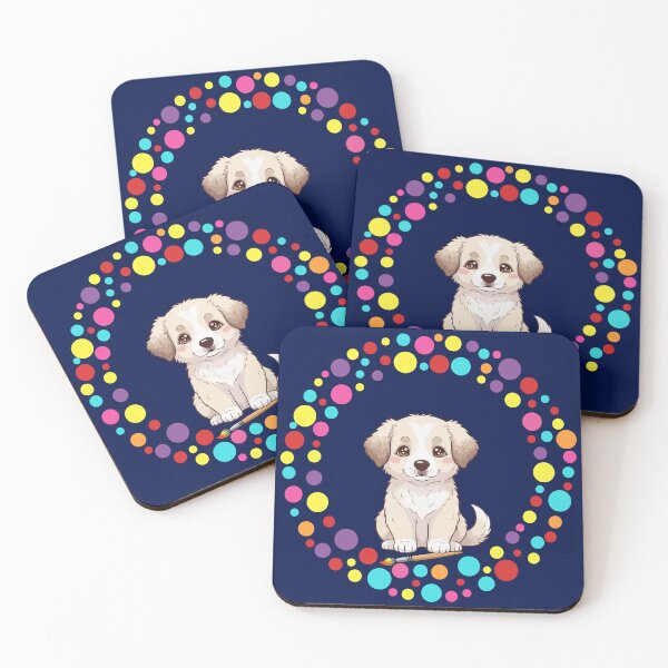 Artikelvorschau, Feiern Sie den Dot Day mit meinem Kuvasz – Bunte Hundekunst entworfen und verkauft von The Real Life Symphony.