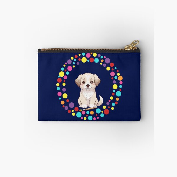 Artikelvorschau, Feiern Sie den Dot Day mit meinem Kuvasz – Bunte Hundekunst entworfen und verkauft von The Real Life Symphony.