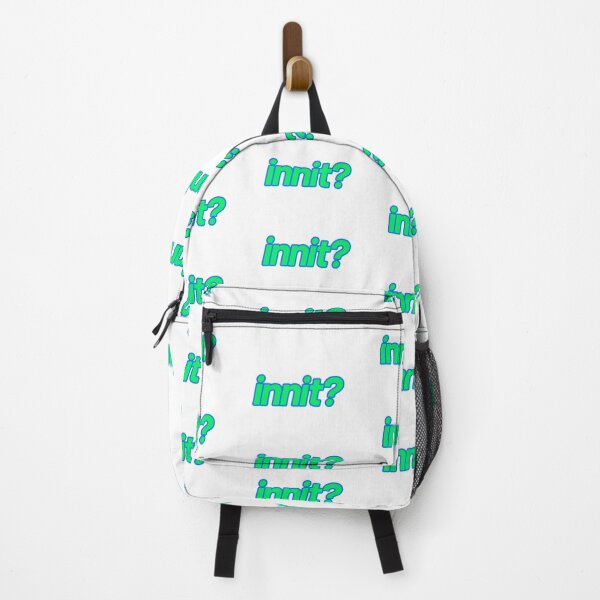 Item preview, Innit?, Green with Blue Outline designed and sold by Memes N Lore .