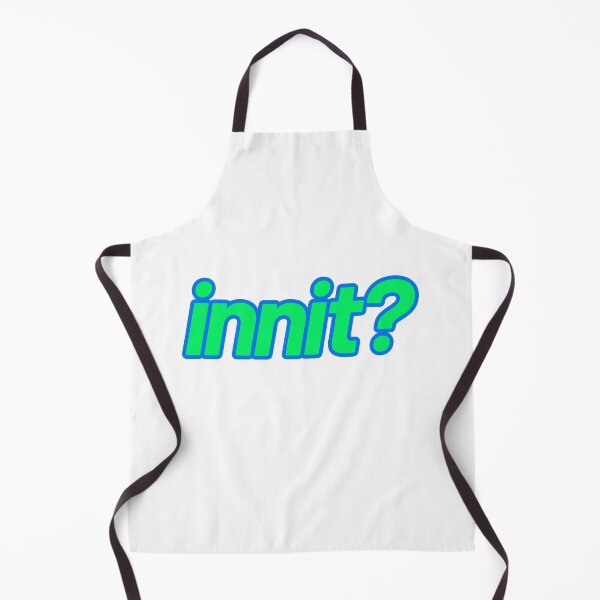 Item preview, Innit?, Green with Blue Outline designed and sold by Memes N Lore .