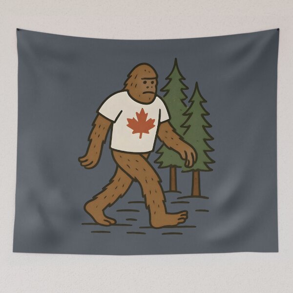 Item preview, Canada Bigfoot Canadian Sasquatch  designed and sold by HowToCanadian.