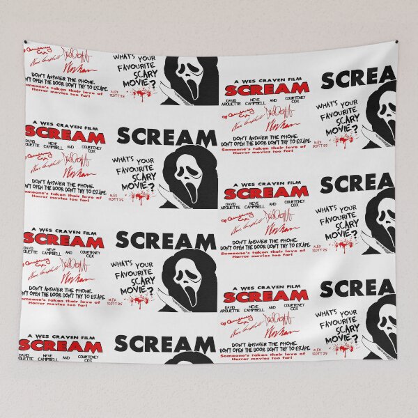 Item preview, GHOSTFACE ANNIVERSARY CAST SIGNED COVER DESIGN ALEX SCOTT HALLOWEEN designed and sold by Campbell0395.