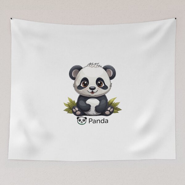 Item preview, Cute Panda Illustration – Adorable & Playful Design designed and sold by Merymer.