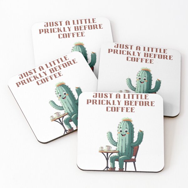 Item preview, Cute Cactus Morning Humour. designed and sold by StudioWhitworth.