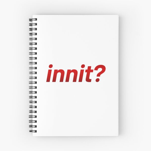 Item preview, Innit?, Red designed and sold by Memes N Lore .