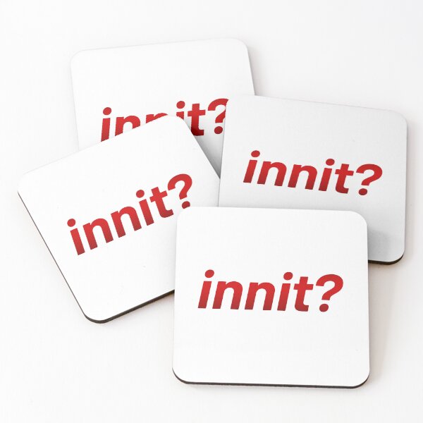Item preview, Innit?, Red designed and sold by Memes N Lore .