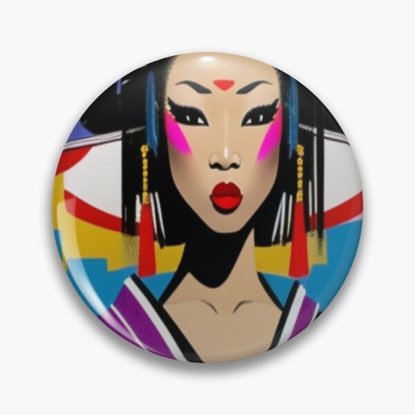 Item preview, Colorful Geisha designed and sold by R0X Designs .