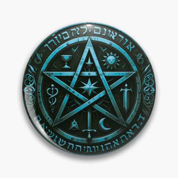 Item preview, “Tetragrammaton Amulet | Magical Symbol of Protection and Esoteric Power” designed and sold by DiferenceArt.