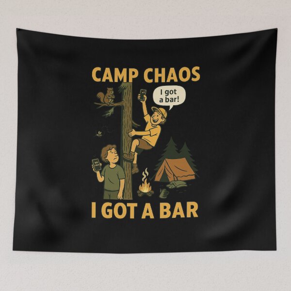 Item preview, Camp Chaos – I Got a Bar designed and sold by Camp Chaos by Wharf Wreckers.