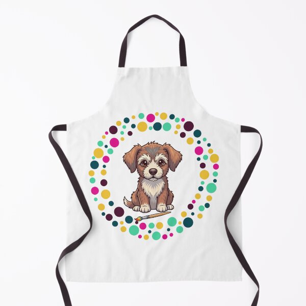 Artikelvorschau, Feiern Sie den Dot Day mit meinem Otterhund – Bunte Hundekunst entworfen und verkauft von The Real Life Symphony.