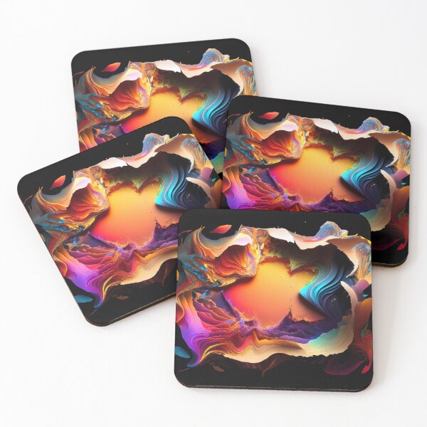 Item preview, Paper Tear Dimension – Abstract Color Edge Design designed and sold by Vrixat.