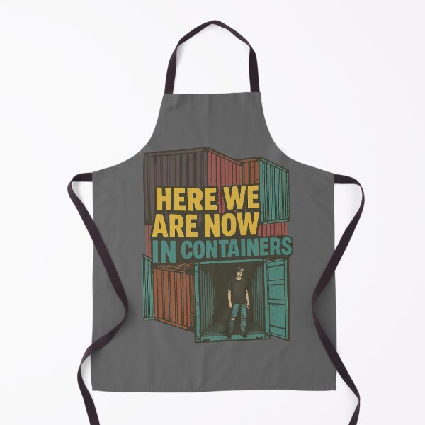 Item preview, Here We Are Now In Containers Mangled Lyrics designed and sold by babbselasdesigns.