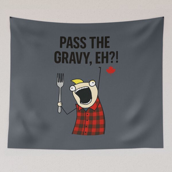 Item preview, Thanksgiving Pass The Gravy Eh designed and sold by HowToCanadian.
