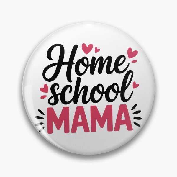 Item preview, Homeschool Mama - Cute Hand Lettered Typography Design designed and sold by YourSocialBae.