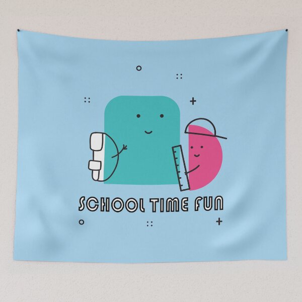 Item preview, School Time Fun – Cute Back to School Design designed and sold by TastefulDesigns.