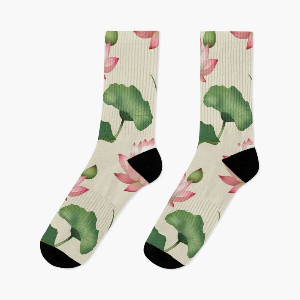 Item preview, Botanical Lotus Flowers designed and sold by BossMeLady.
