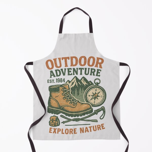 Item preview, Outdoor Adventure – Explore Nature – Hiking & Camping Design designed and sold by CreativeGorillas.