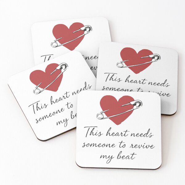 Item preview, This heart needs someone to revive my beat designed and sold by Uglyandcute.
