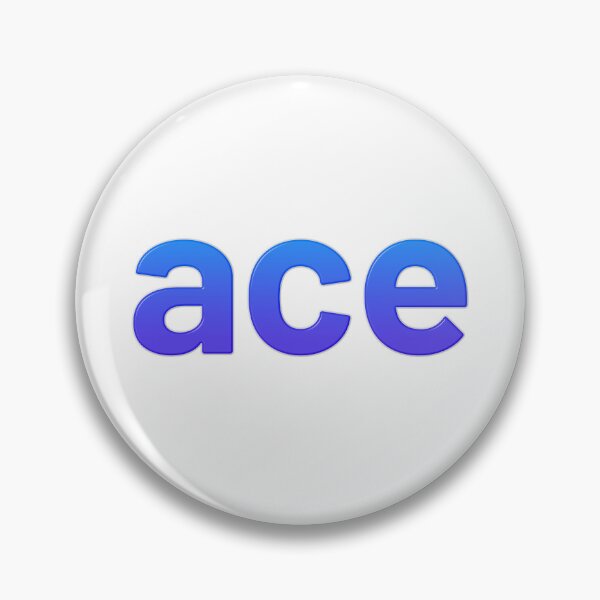 Item preview, ace, blue designed and sold by Memes N Lore .