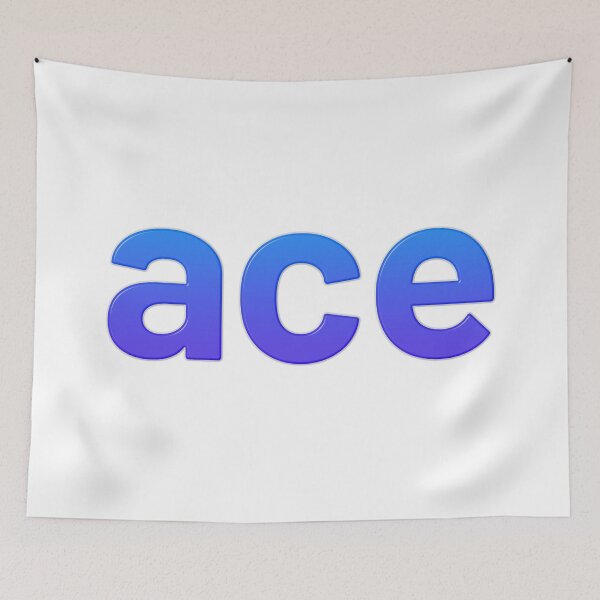 Item preview, ace, blue designed and sold by Memes N Lore .