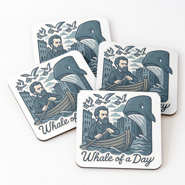Item preview, Whale of a Day – Moby Dick Parody designed and sold by Cheerioza.