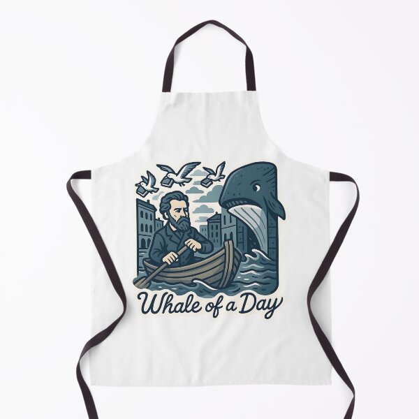 Item preview, Whale of a Day – Moby Dick Parody designed and sold by Cheerioza.