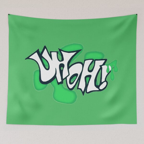 Item preview, ORIGINAL DRAWN Uh Oh 90's Kids Game Show designed and sold by SillyFun.