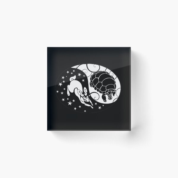 Item preview, The tortoise and the Hare Yin-Yang designed and sold by DizzyDawn.