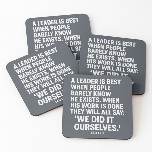 Item preview, Lao Tzu A Leader Is Best When People Barely Know He Exists designed and sold by HowToCanadian.