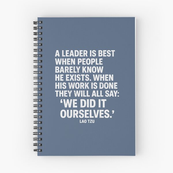 Item preview, Lao Tzu A Leader Is Best When People Barely Know He Exists designed and sold by HowToCanadian.