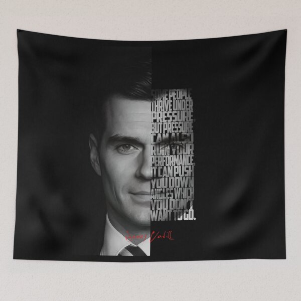 Item preview, Henry Cavill Portrait – Minimalist Monochrome Actor Art designed and sold by Enea Kelo.