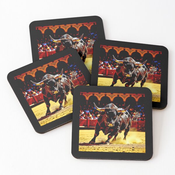Item preview, The Spanish Fighting Bull the Iberian heterogeneous cattle#5 designed and sold by Helios Be. Lavsh.