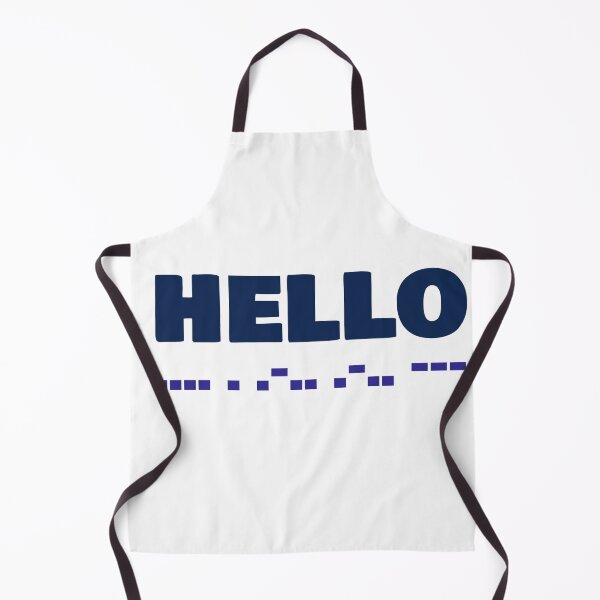 Item preview, Hello in morse code designed and sold by AWADHESH CHAURASIA.