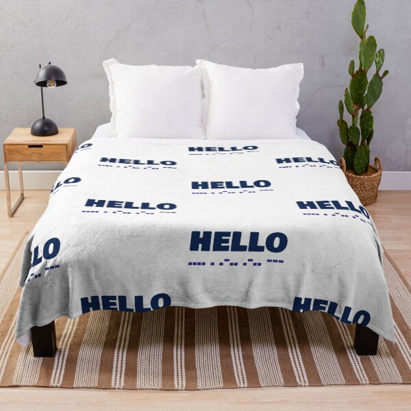 Item preview, Hello in morse code designed and sold by AWADHESH  CHAURASIA.