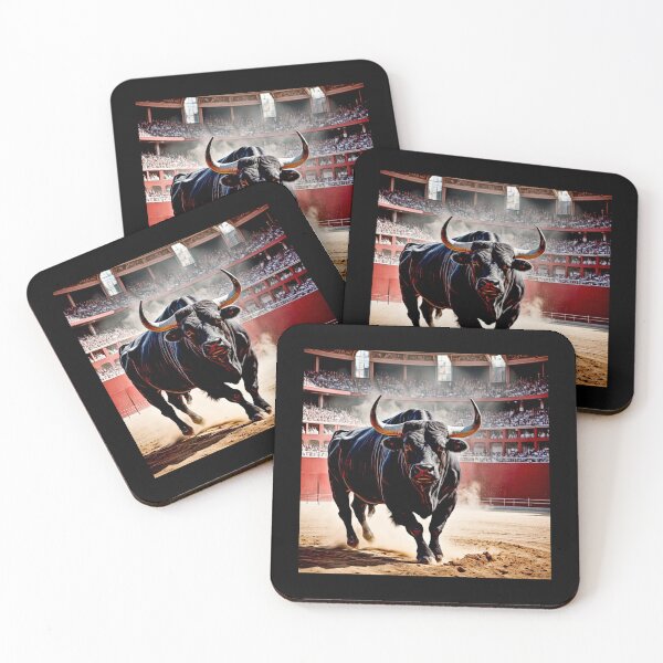 Item preview, The Spanish Fighting Bull the Iberian heterogeneous cattle#6 designed and sold by Helios Be. Lavsh.