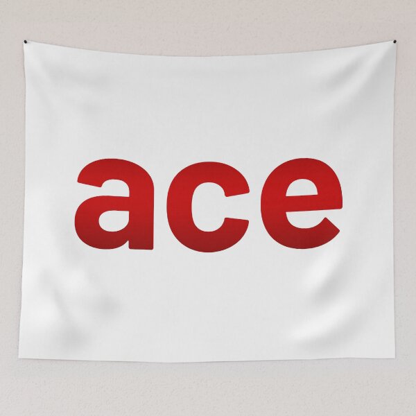 Item preview, ace, red designed and sold by Memes N Lore .