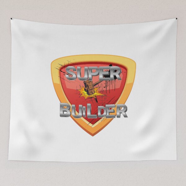 Item preview, Super Builder - Heroic Builder in Comic Book Style designed and sold by ArtistanForge.