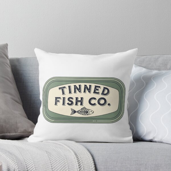 Item preview, Retro Tinned Fish Co. Vintage Dill Green Sardine Can designed and sold by StickyGuys.