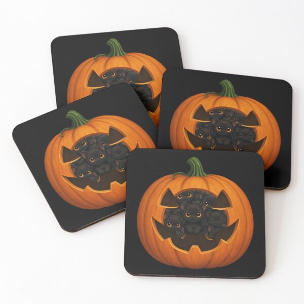 Item preview, Pumpkin Full of Kittens - Cute Black Cat Halloween Jack-o'-Lantern designed and sold by NSB-Design.