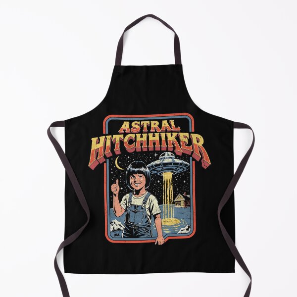 Item preview, Astral Hitchhiker UFO Alien Abduction Vintage-Style designed and sold by Vintagenaut Co..