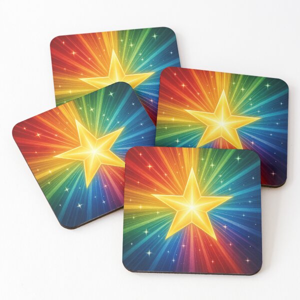 Item preview, Star in the rainbow. Classic T-shirt designed and sold by ArkadiuszG.