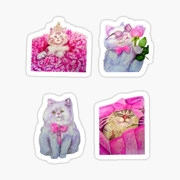 Item preview, Hello! Cutie Cats. designed and sold by watercolor99.