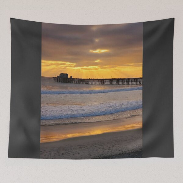 Item preview, OCEANSIDE CALIFORNIA SUNSET PIER GLORY 2 designed and sold by Tammera.