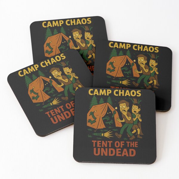 Item preview, Camp Chaos – Tent of the Undead designed and sold by Camp Chaos by Wharf Wreckers.