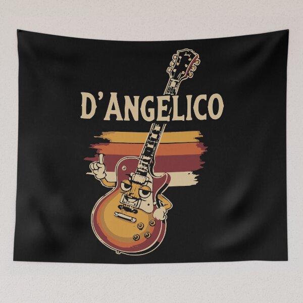 Item preview, Funny D'Angelico Guitar T-Shirt – Guitarist Humor Tee for Music Lovers designed and sold by Uglyandcute.