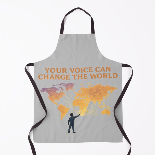 Item preview, Your Voice Can Change the World – Empowerment Art  صوتك قادر على تغيير العالم – فن التحفيز والتأثي designed and sold by ArthUpscale.