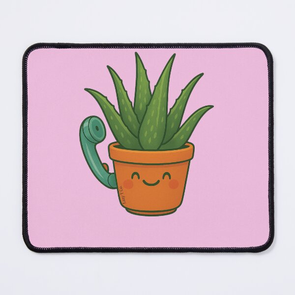 Item preview, Aloe From the Other Side – Cute Aloe Plant Pun designed and sold by Lazy T Co..