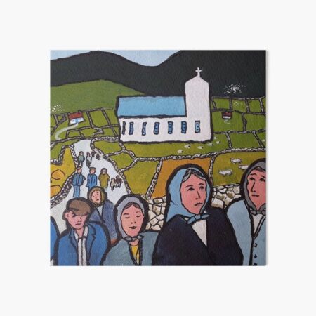 Item preview, "Tar éis an Aifreann/After Mass" designed and sold by Echoes of Ireland.